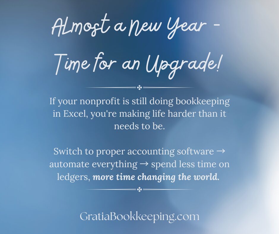 Nonprofits: Almost a New Year, Time for an Upgrade!